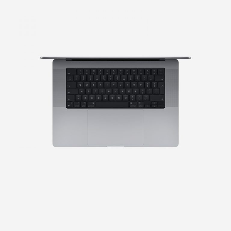 Macbook Pro 16 2021 Space Gray Top