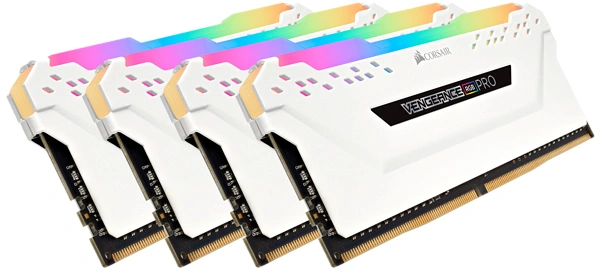 Corsair Vengeance RGB PRO 32GB DDR4 4x8GB 3600MHz Wit